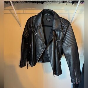 Topshop Leather Jacket